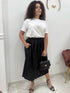 Gonna in cotone con tasche AnnaCi